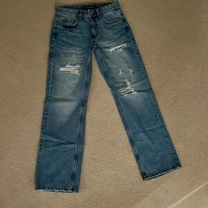 Aeropostale Women’s Low rise baggy Blue Jeans